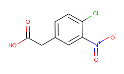 Benzeneacetic acid, 4-chloro-3-nitro-