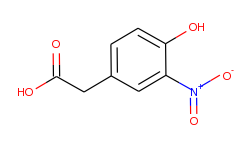 Benzeneacetic acid, 4-hydroxy-3-nitro-