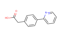 2-(4-pyridin-2-ylphenyl)acetic acid