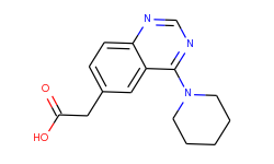 2-(4-(piperidin-1-yl)quinazolin-6-yl)acetic acid