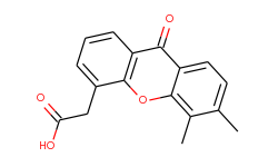 9H-Xanthene-4-acetic acid, 5,6-dimethyl-9-oxo-