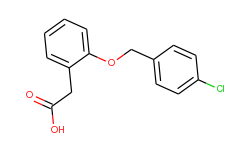 Benzeneacetic acid, 2-[(4-chlorophenyl)methoxy]-