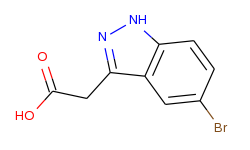 1H-Indazole-3-aceticacid, 5-bromo-