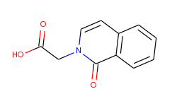 2(1H)-Isoquinolineacetic acid, 1-oxo-