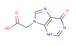 (6-oxo-3,6-dihydro-9h-purin-9-yl)acetic acid