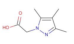1H-Pyrazole-1-acetic acid, 3,4,5-trimethyl-