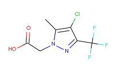 (4-Chloro-5-methyl-3-trifluoromethyl-pyrazol-1-yl)-acetic acid