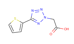 (5-Thien-2-yl-2h-tetrazol-2-yl)acetic acid