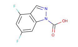 4,6-difluorindazolecarboxylic acid