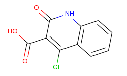 3-Quinolinecarboxylic acid, 4-chloro-1,2-dihydro-2-oxo-