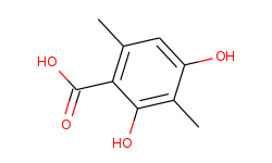 2,4-Dihydroxy-3,6-dimethylbenzoic acid