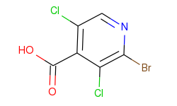 2-bromo-3,5-dichloropyridine-4-carboxylic acid
