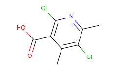 3-Pyridinecarboxylic acid, 2,5-dichloro-4,6-dimethyl-