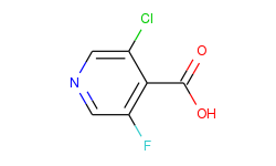 3-Chloro-5-fluoroisonicotinic acid