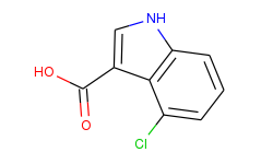 1H-Indole-3-carboxylic acid, 4-chloro-