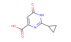 4-Pyrimidinecarboxylicacid, 2-cyclopropyl-1,6-dihydro-6-oxo-