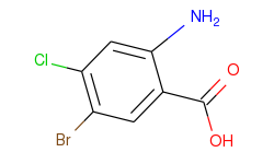 Benzoic acid, 2-amino-5-bromo-4-chloro-