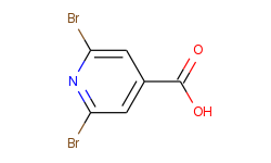 4-Pyridinecarboxylic acid, 2,6-dibromo-