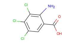 Benzoicacid, 2-amino-3,4,5-trichloro-