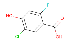 Benzoic acid, 5-chloro-2-fluoro-4-hydroxy-