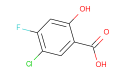 Benzoic acid, 5-chloro-4-fluoro-2-hydroxy-