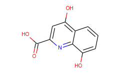 2-Quinolinecarboxylic acid, 4,8-dihydroxy-
