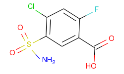 4-Chloro-2-fluoro-5-sulfamoylbenzoic acid