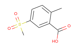 2-methyl-5-methylsulfonylbenzoic acid