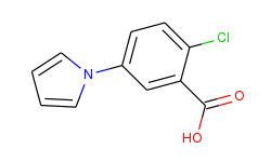 Benzoic acid, 2-chloro-5-(1H-pyrrol-1-yl)-