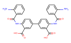 [1,1'-Biphenyl]-3,3'-dicarboxylic acid, 4,4'-bis[(2-aminobenzoyl)amino]-
