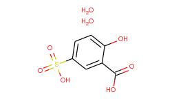 Benzoic acid, 2-hydroxy-5-sulfo-, dihydrate