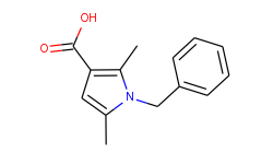 1-Benzyl-2,5-dimethyl-1h-pyrrole-3-carboxylic acid