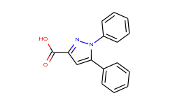1H-Pyrazole-3-carboxylic acid, 1,5-diphenyl-