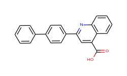 4-Quinolinecarboxylic acid, 2-[1,1'-biphenyl]-4-yl-