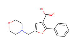 5-Morpholin-4-ylmethyl-2-phenyl-furan-3-carboxylic acid