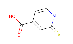 4-Pyridinecarboxylic acid, 1,2-dihydro-2-thioxo-