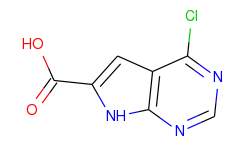 4-chloro-7H-pyrrolo[2,3-d]pyrimidine-6-carboxylic acid