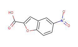 2-Benzofurancarboxylic acid, 5-nitro-