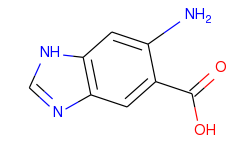 1H-Benzimidazole-5-carboxylic acid, 6-amino-