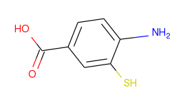 Benzoic acid, 4-amino-3-mercapto-