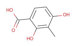 2,4-Dihydroxy-3-methylbenzoic acid