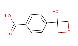 4-(3-Hydroxyoxetan-3-yl)benzoic acid