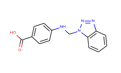 Benzoic acid, 4-[(1H-benzotriazol-1-ylmethyl)amino]-