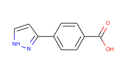 Benzoic acid, 4-(1H-pyrazol-3-yl)-