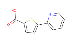 2-Thiophenecarboxylic acid, 5-(pyridinyl)-