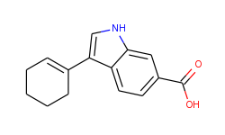 3-(Cyclohex-1-en-1-yl)-1H-indole-6-carboxylic acid