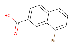 2-Naphthalenecarboxylic acid, 8-bromo-