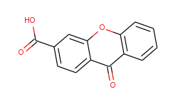9H-Xanthene-3-carboxylic acid, 9-oxo-