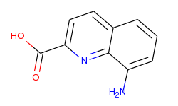 2-Quinolinecarboxylic acid, 8-amino-