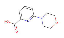 2-Pyridinecarboxylicacid, 6-(4-morpholinyl)-